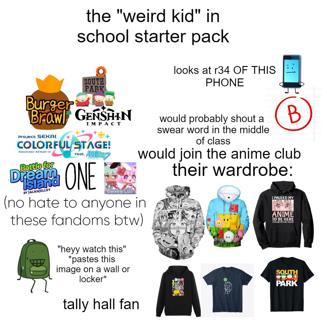 The weird Kid In School Starter Pack r starterpacks Starter The weird Kid In School Starter Pack r starterpacks Starter