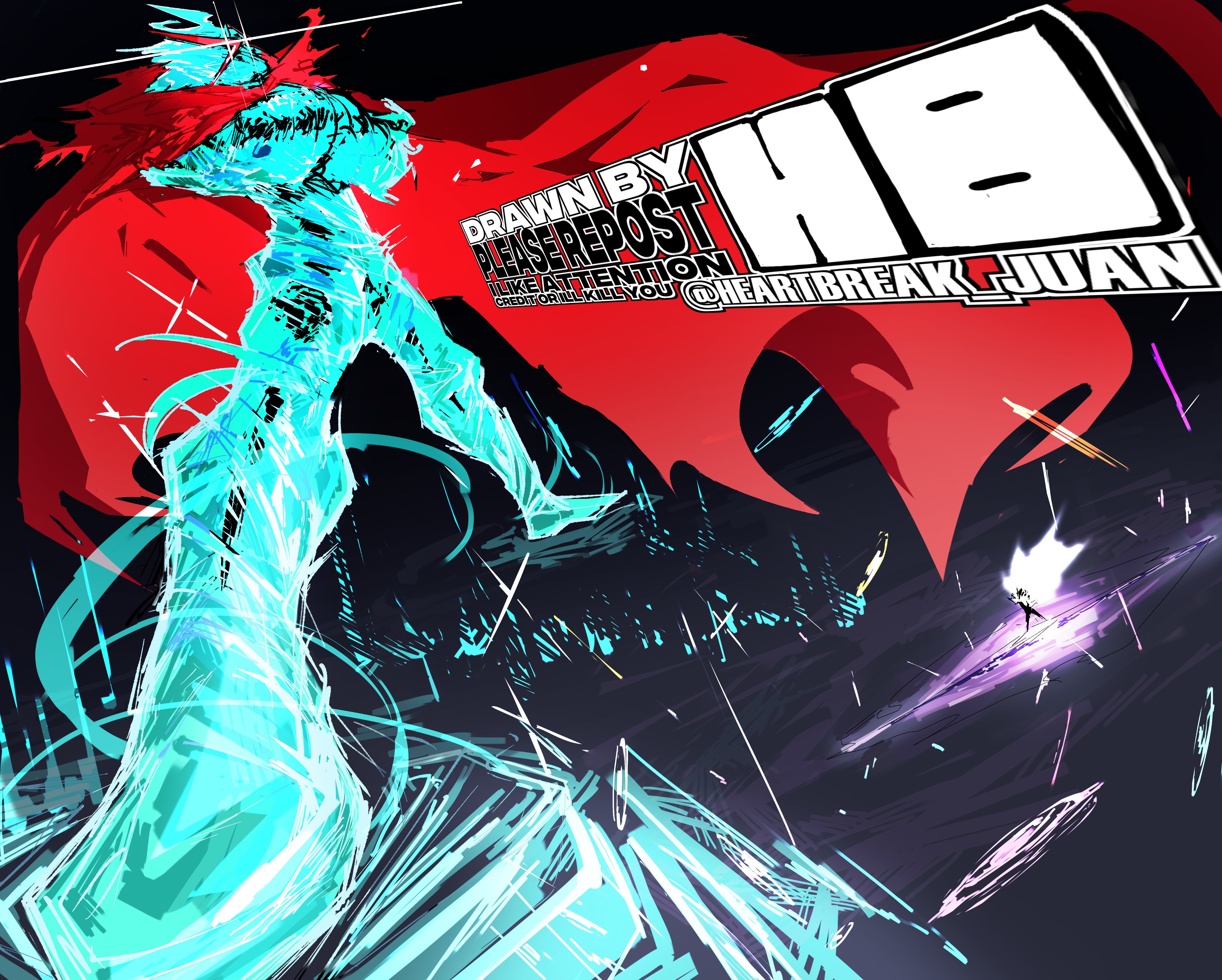 X DRAWN BY PLEASE REPOST LIKE ATTENTION CREDITOR ILL KILL YOU 11 HEARTBREAKJUAN HE - E 20 l' €