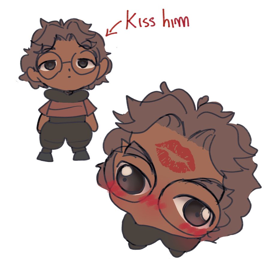 Kiss him