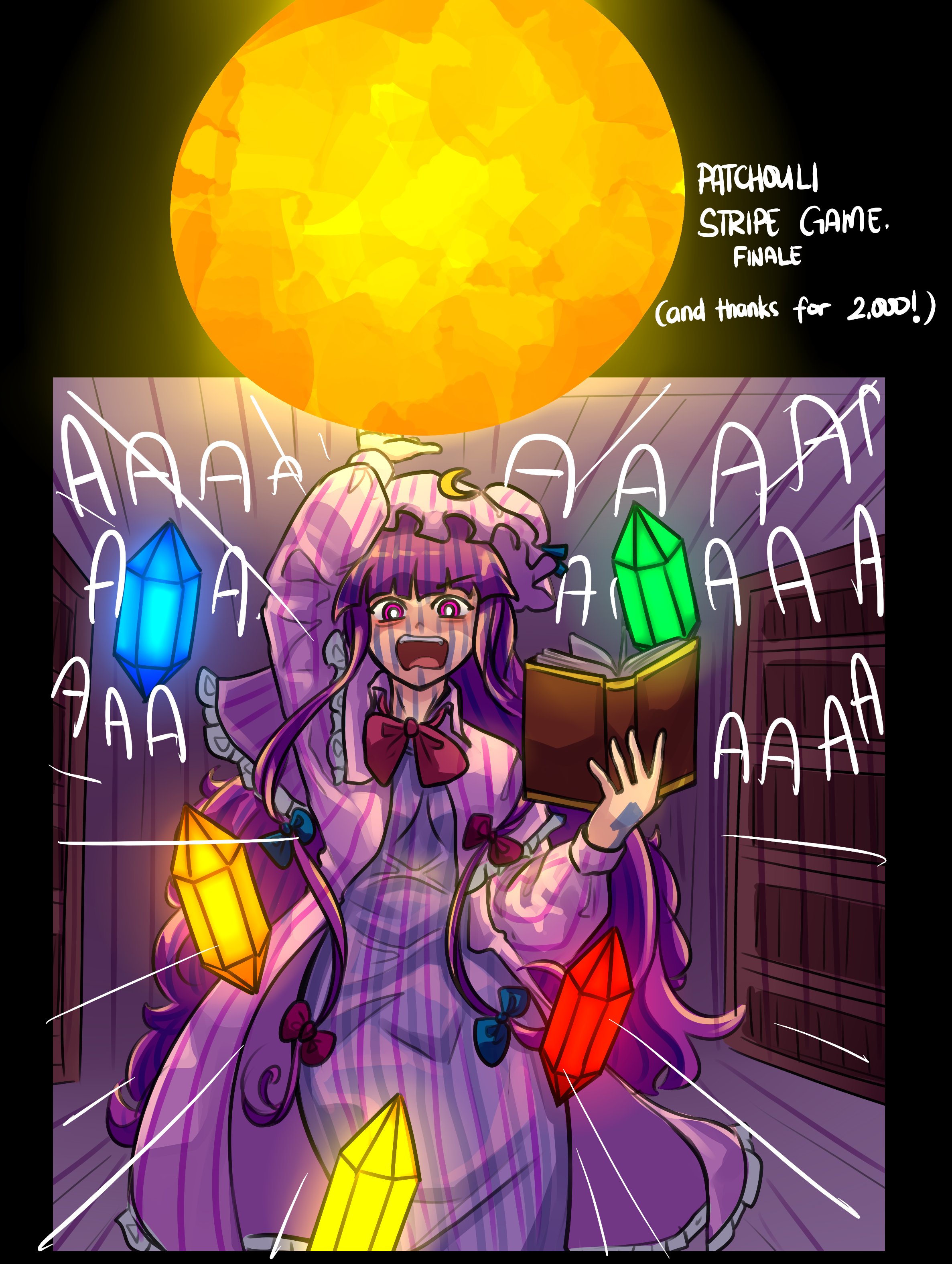 PATCHOULI STRIPE GAME. FINALE (and thanks for 2.000!) ARANA A A A A A A A A À AAA AAAA