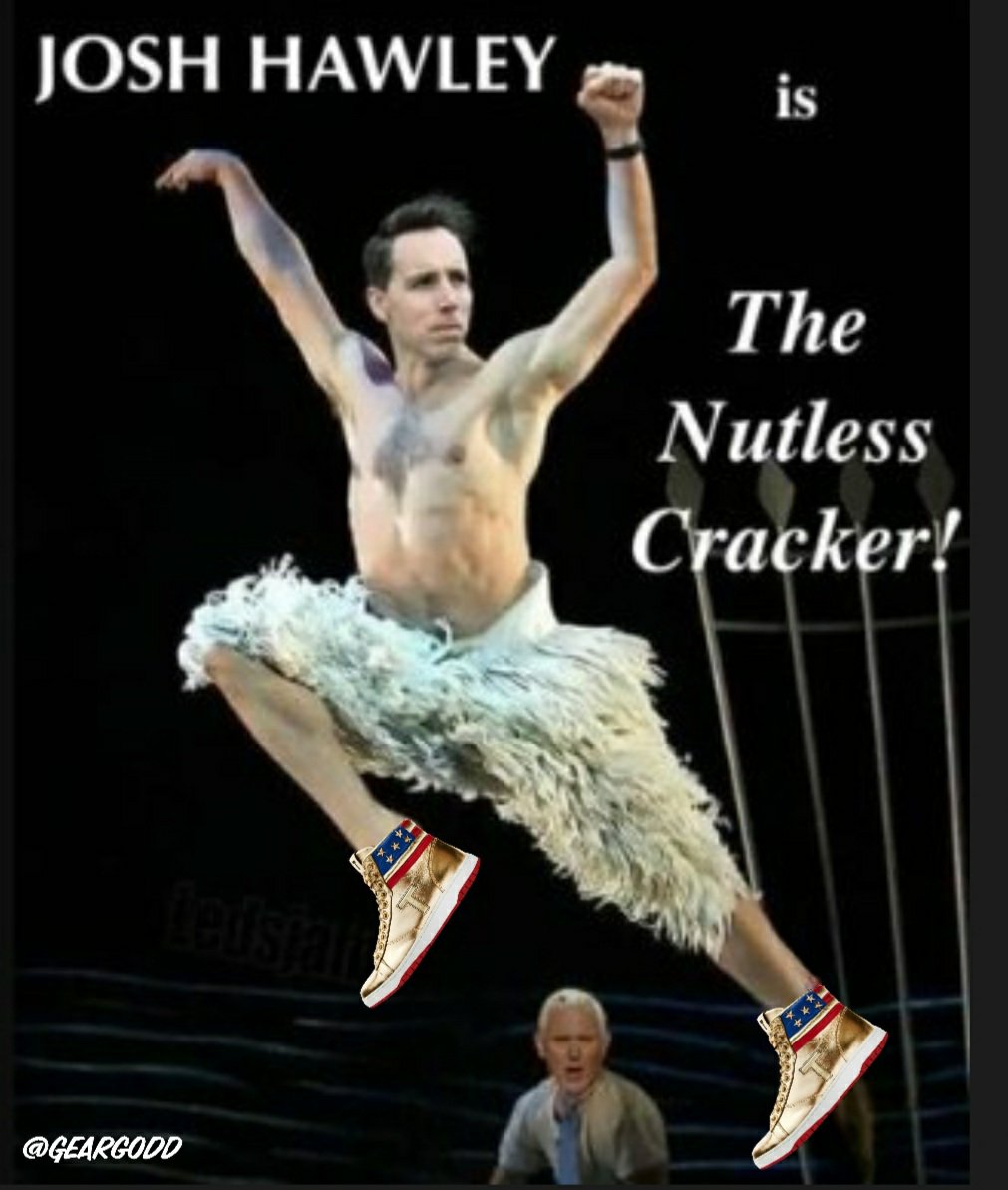 JOSH HAWLEY @GEARGODD is The Nutless Cracker!