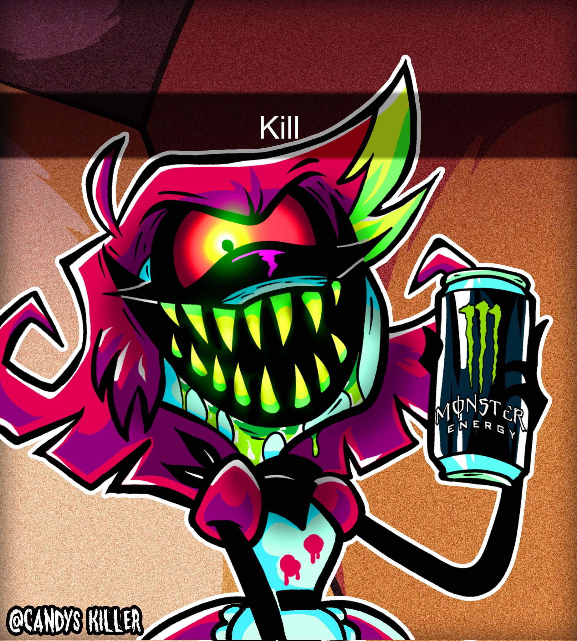 @CANDYS KILLER Kill C MONSTER ENERGY