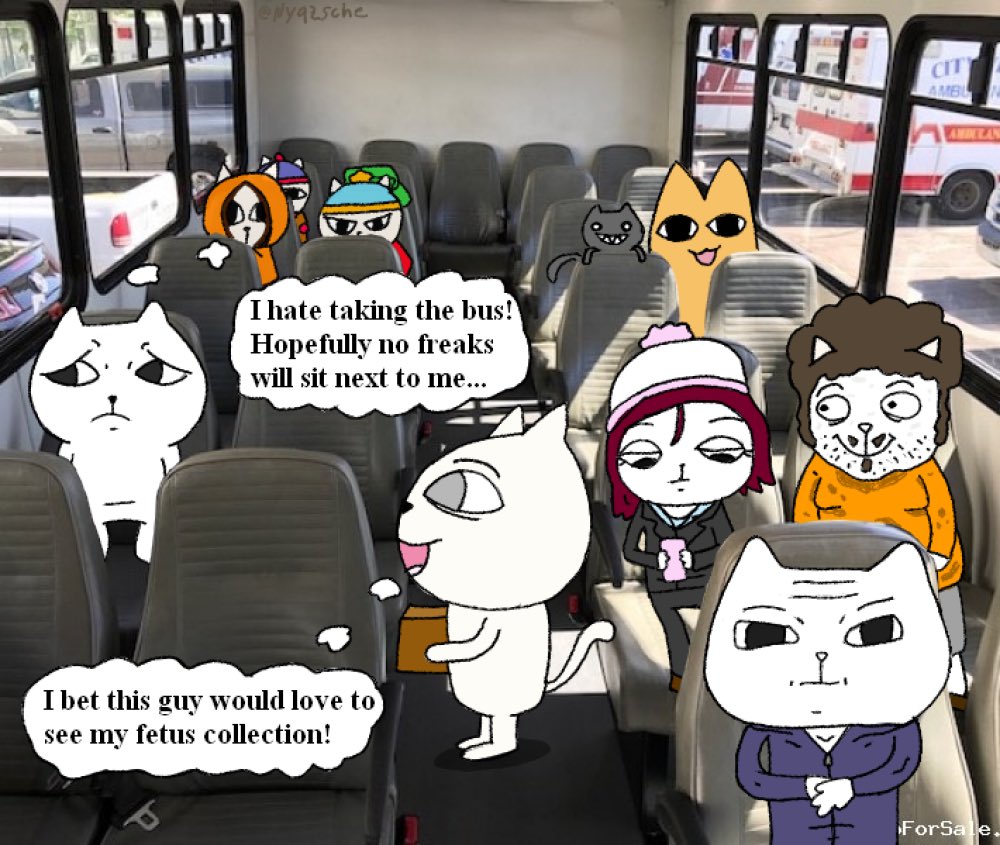 Hopefully No Freaks Will Sit Next to Me | Know Your Meme