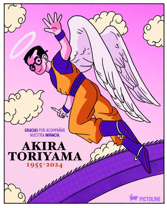 GRACIAS POR ACOMPAÑAR NUESTRA INFANCIA. AKIRA TORIYAMA 1955-2024 PICTOLINE