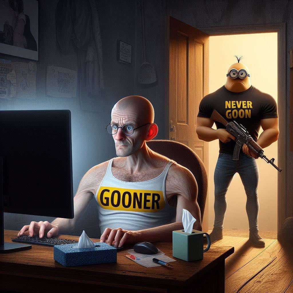 Never Goon Gooning Goon Cave Know Your Meme