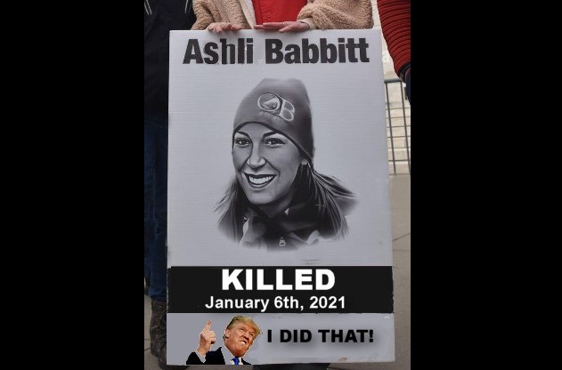 Ashli Babbitt KILLED January 6th, 2021 I DID THAT!