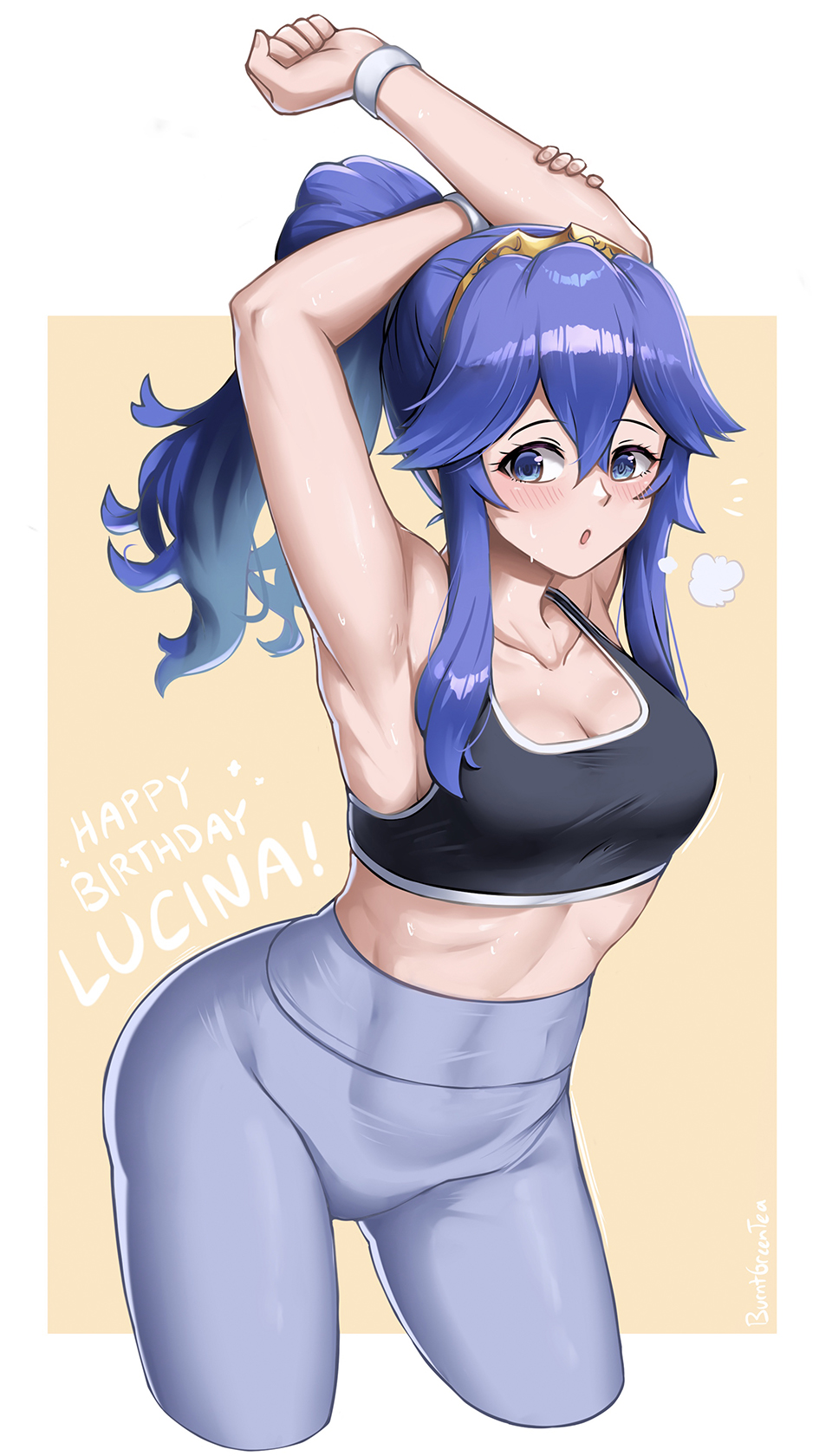 HAPPY BIRTHDAY LUCINA! Burnt GreenTea -0000