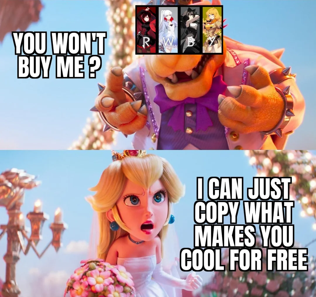 YOU WON'T BUY ME? RW I CAN JUST COPY WHAT MAKES YOU COOL FOR FREE