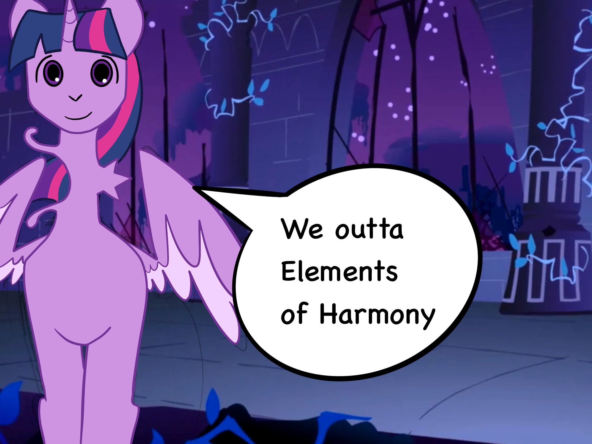 We outta Elements of Harmony is has