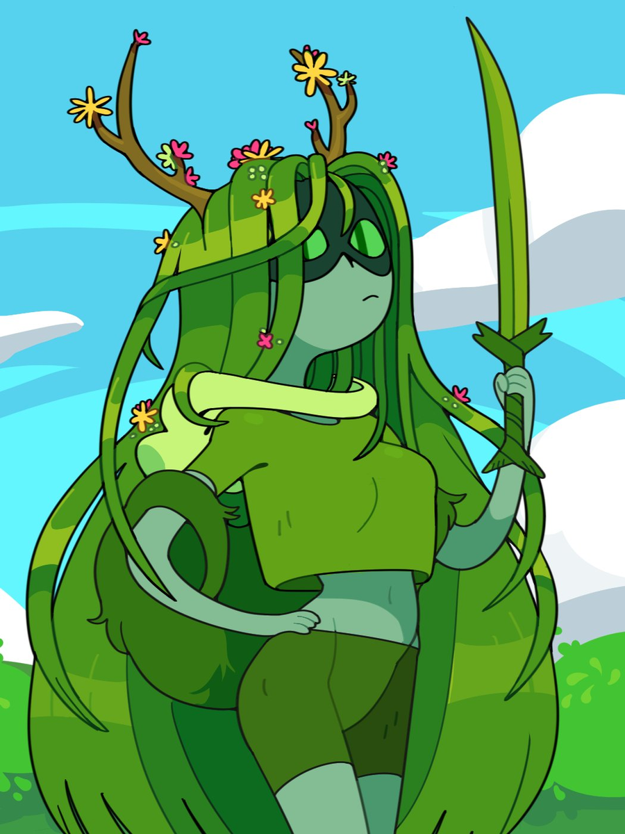 Huntress Wizard + Fern - by DiscountVillain
