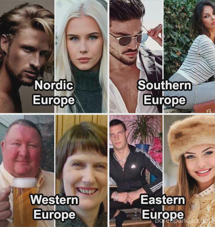 Not All Europeans Are Built The Same Way r dankmemes Know Your Meme