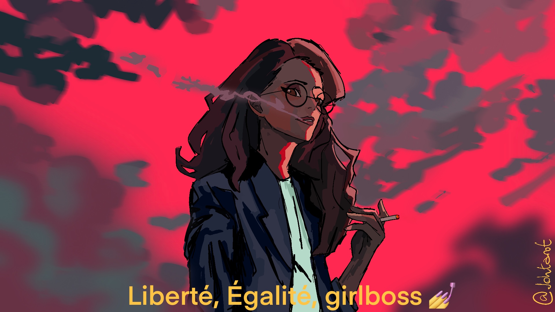 Liberté, Égalite girlboss @Johtarot