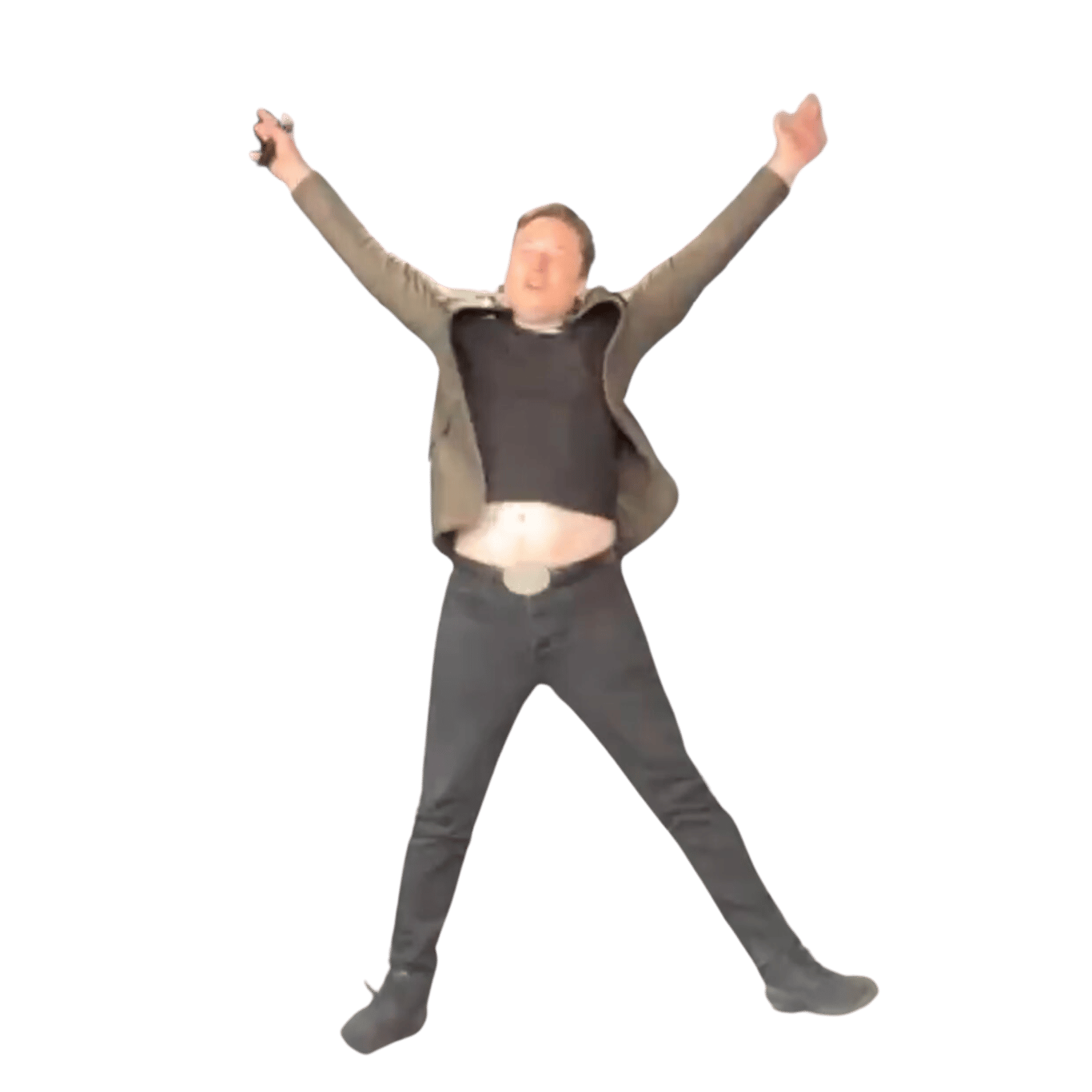 Transparent Elon Musk's awkward jump Elon Musk's Awkward Jump Torture