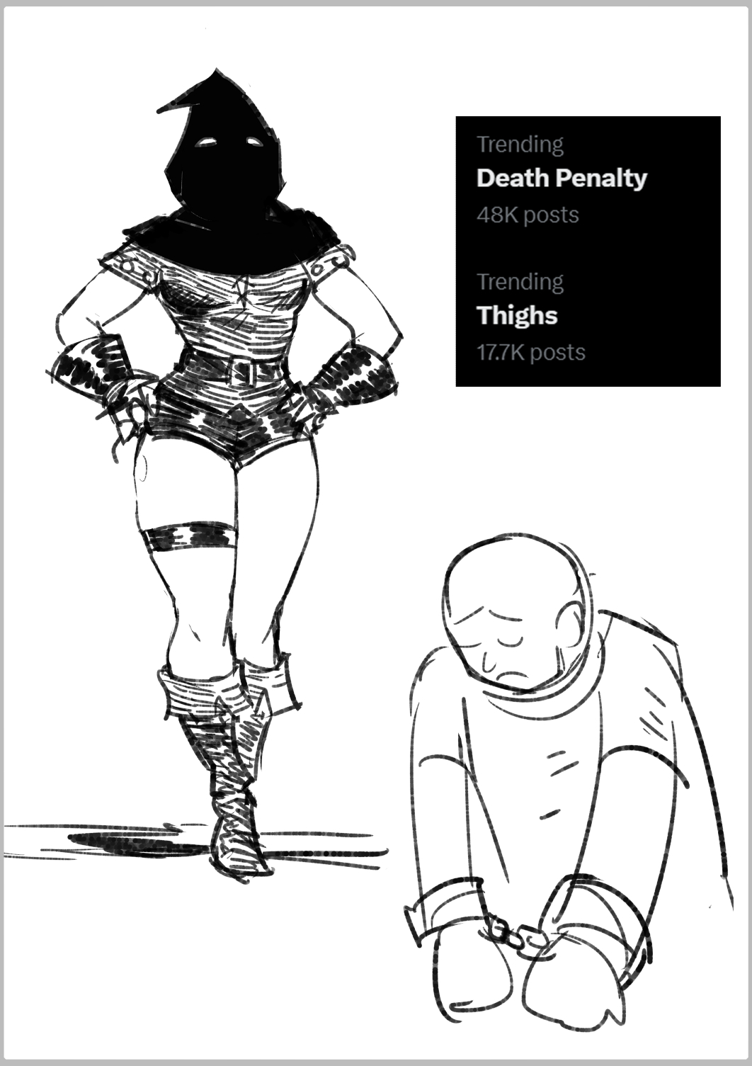 Trending Death Penalty 48K posts Trending Thighs 17.7K posts