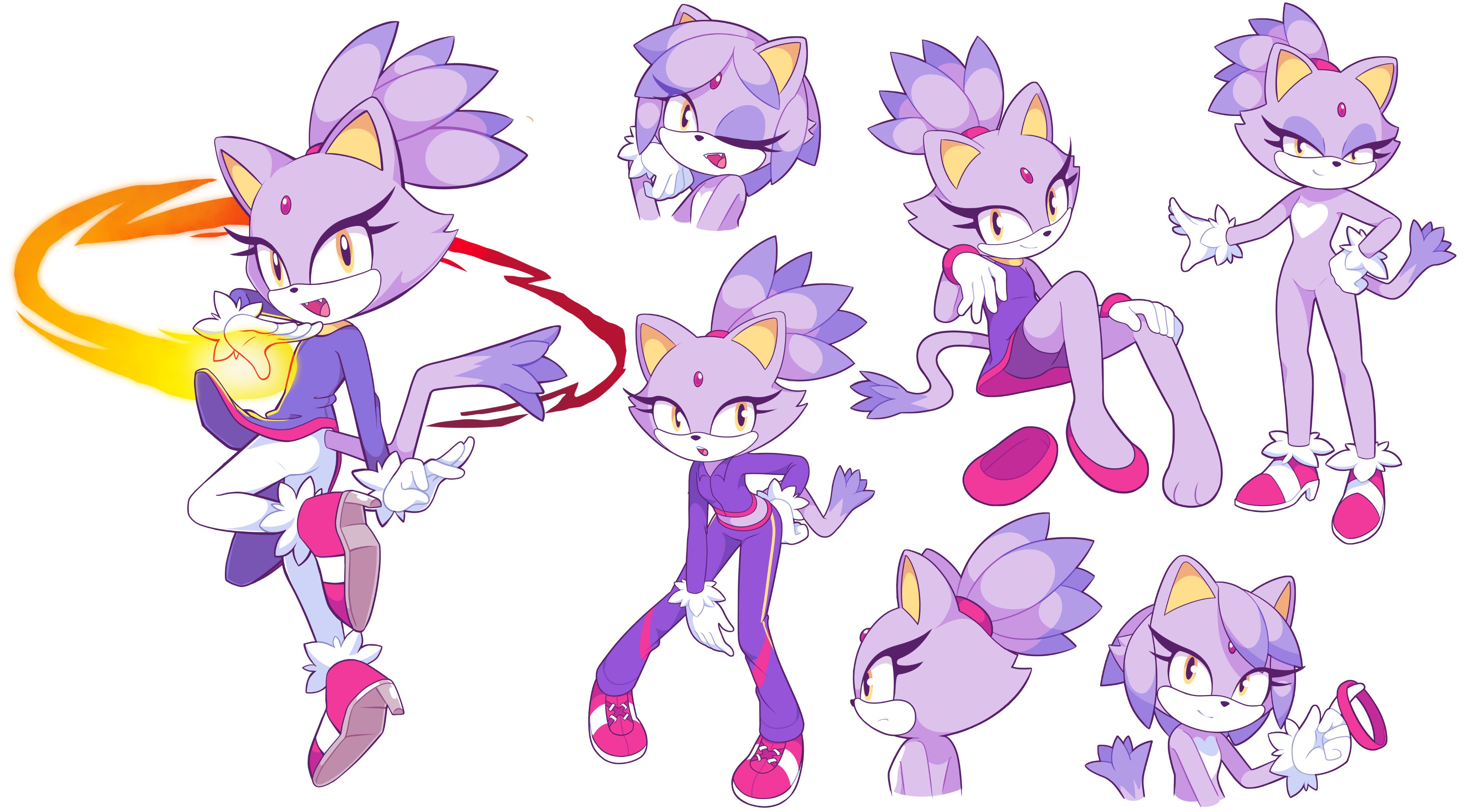 Rule 34 blaze the cat