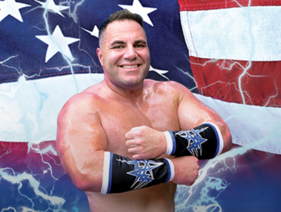 "The American Powerchild" Eric Justice Wrestler Photo (Anthony A.J. Befumo Jr.) A.J. and Big