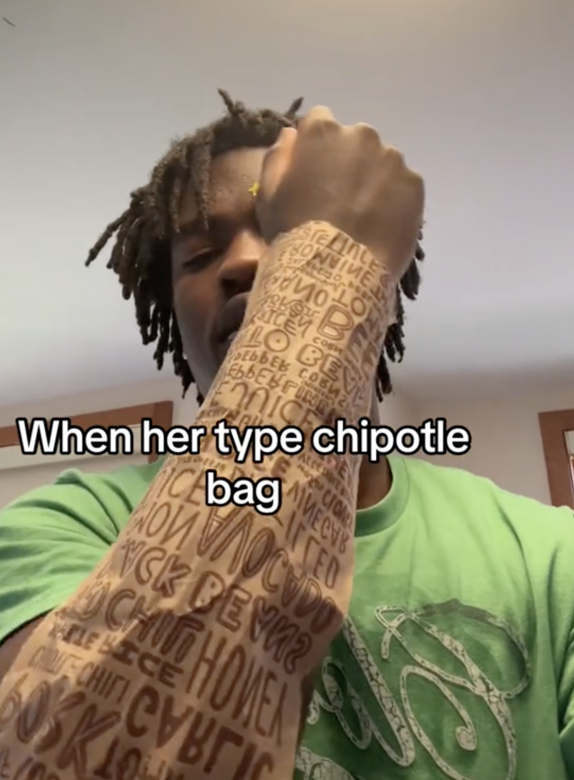 Chipotle Bag Meme Chipotle Bag Tattoos Know Your Meme