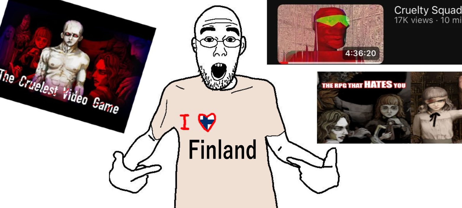 The Cruelest Video Game I Finland 4:36:20 Cruelty Squad 17K views 10 mi THE RPG THAT HATES YOU T