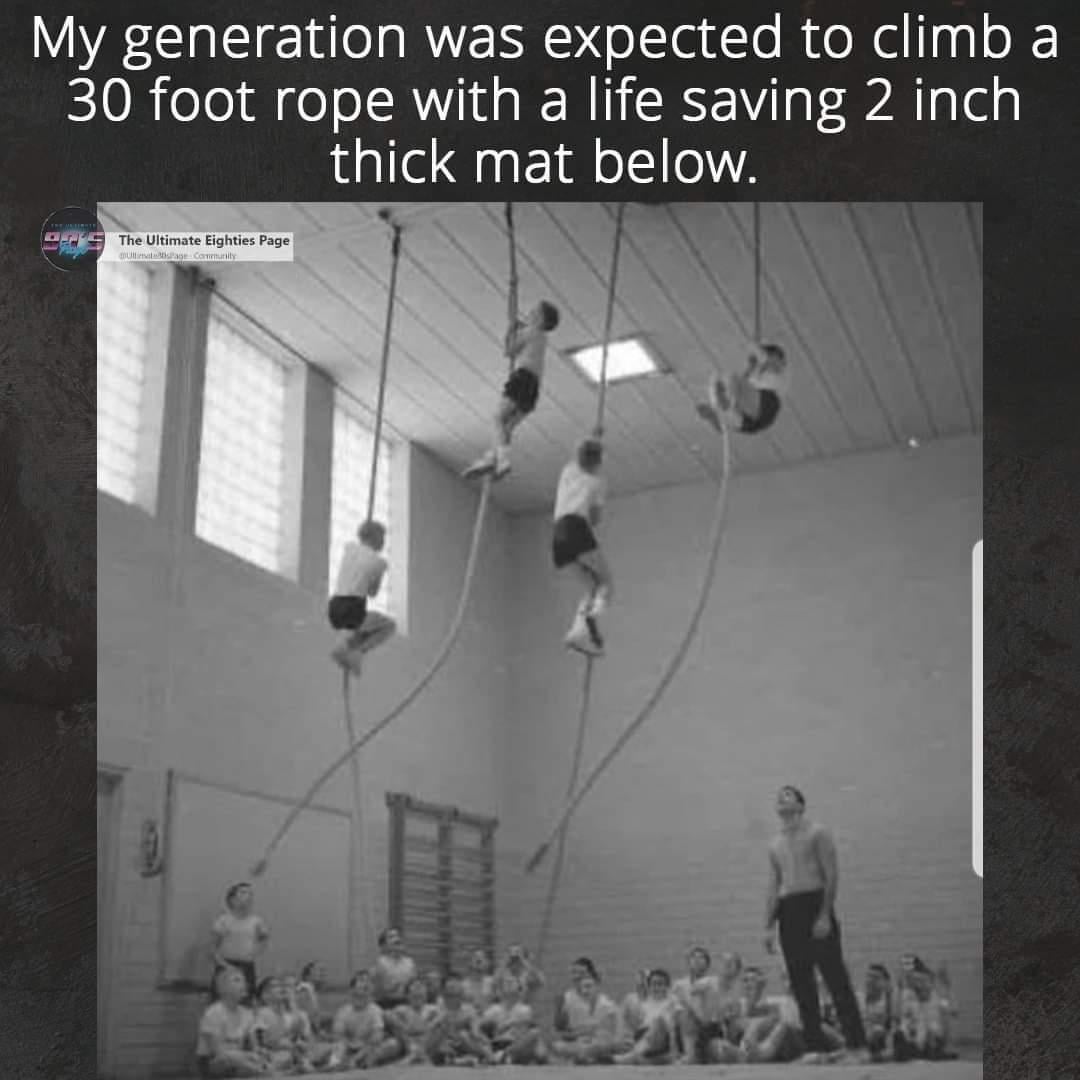 Climb Rope Become Man Know Your Meme