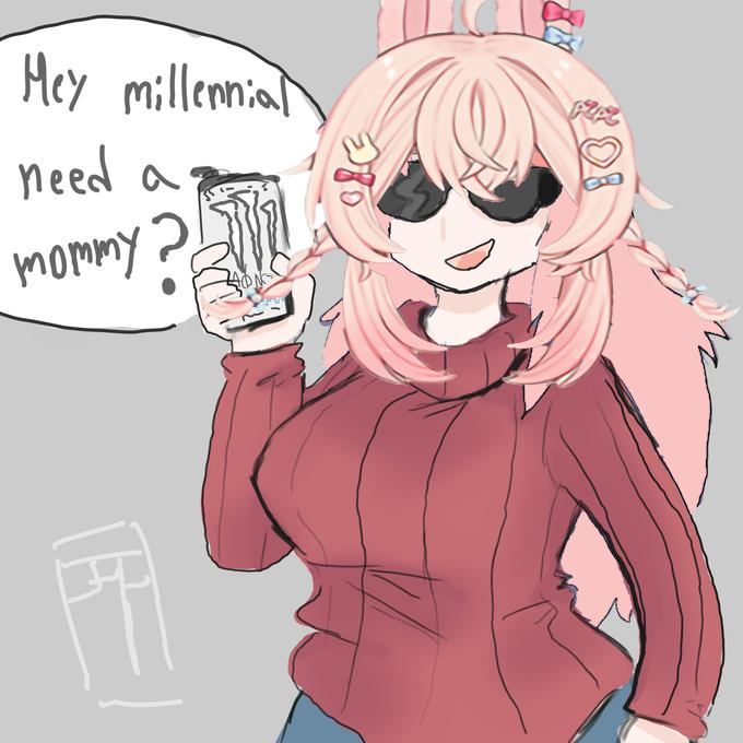 Hey millennial need mommy? a PA