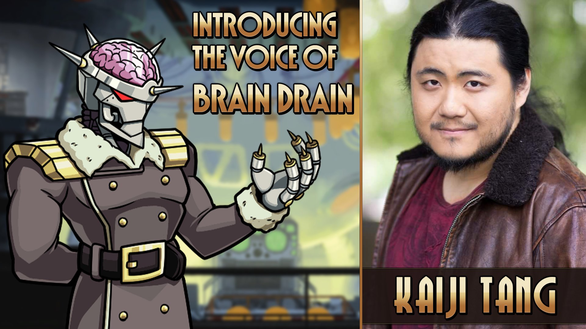 INTRODUCING THE VOICE OF BRAIN DRAIN KAIJI TANG