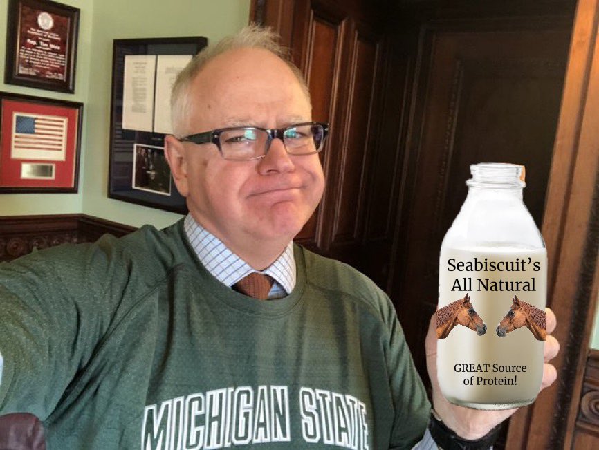 Seabiscuit's All Natural MICHIGAN STA GREAT Source of Protein!