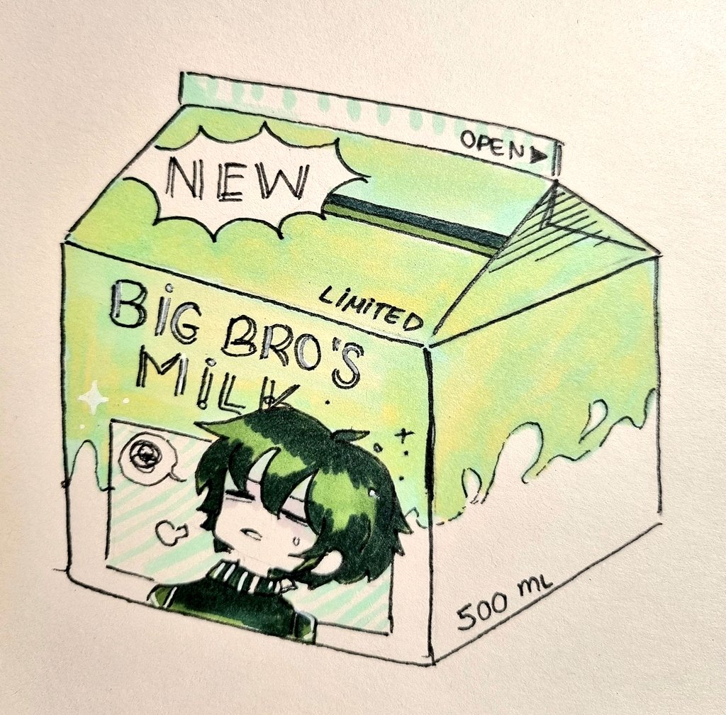 NEW LIMITED BIG BRO'S MILK OPEN C 500 mL