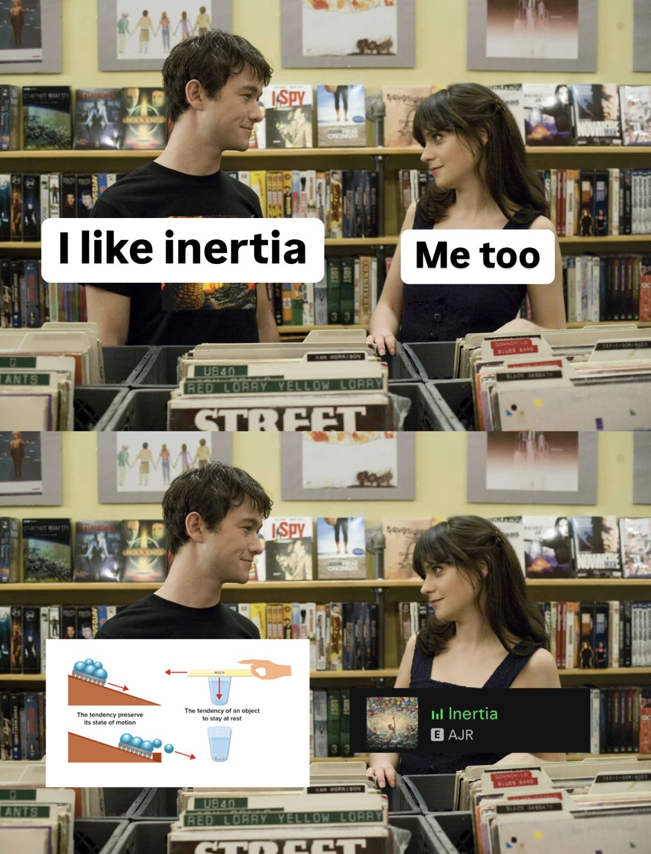 planet earth ANTS Spy I like inertia Me too NOWHERE UB40 VAN MORRISON RED LORRY YELLOW LORRY STREET DOWNCHILD BLUES BAND BLACK SABBATH planet earth ISPY AFTD SA The tendency preserve its state of motion The tendency of an object to stay at rest ONCIN ARST 3 VAN MORRISON ANTS UB40 RED LORRY YELLOW LORRY STOCCT Iil Inertia E AJR DOWNCHILD BLUES BAND BLACK SABBATH CERIC-DORI DERIC-DOMI