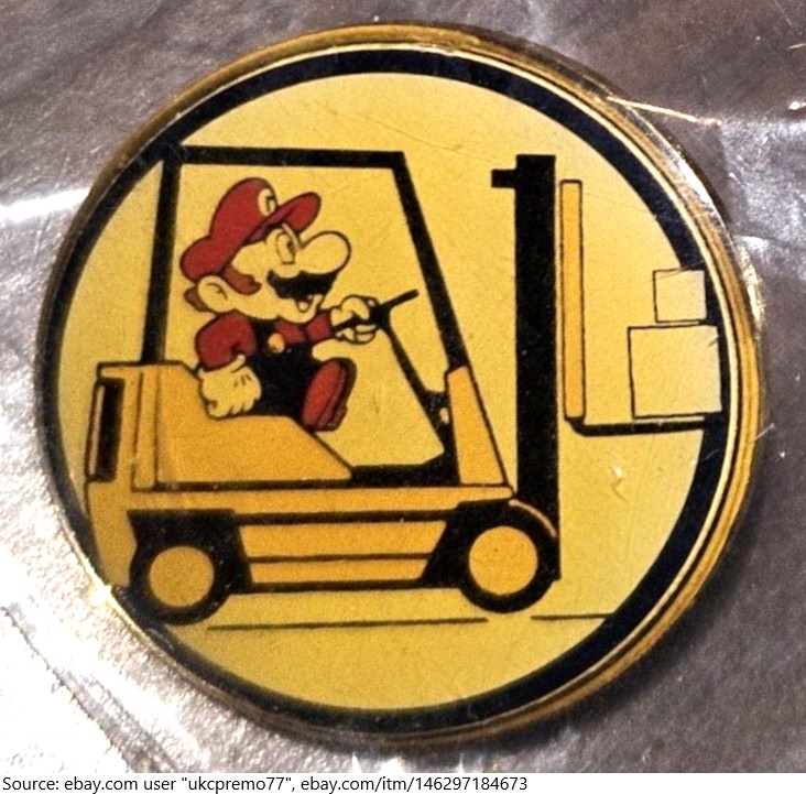 Could go into the Mario entry but that felt too non-specific. This entry just works.
Title is from tweet.
<a href="https://www.ebay.com/itm/146297184673">And here's the eBay listing while it's up</a>