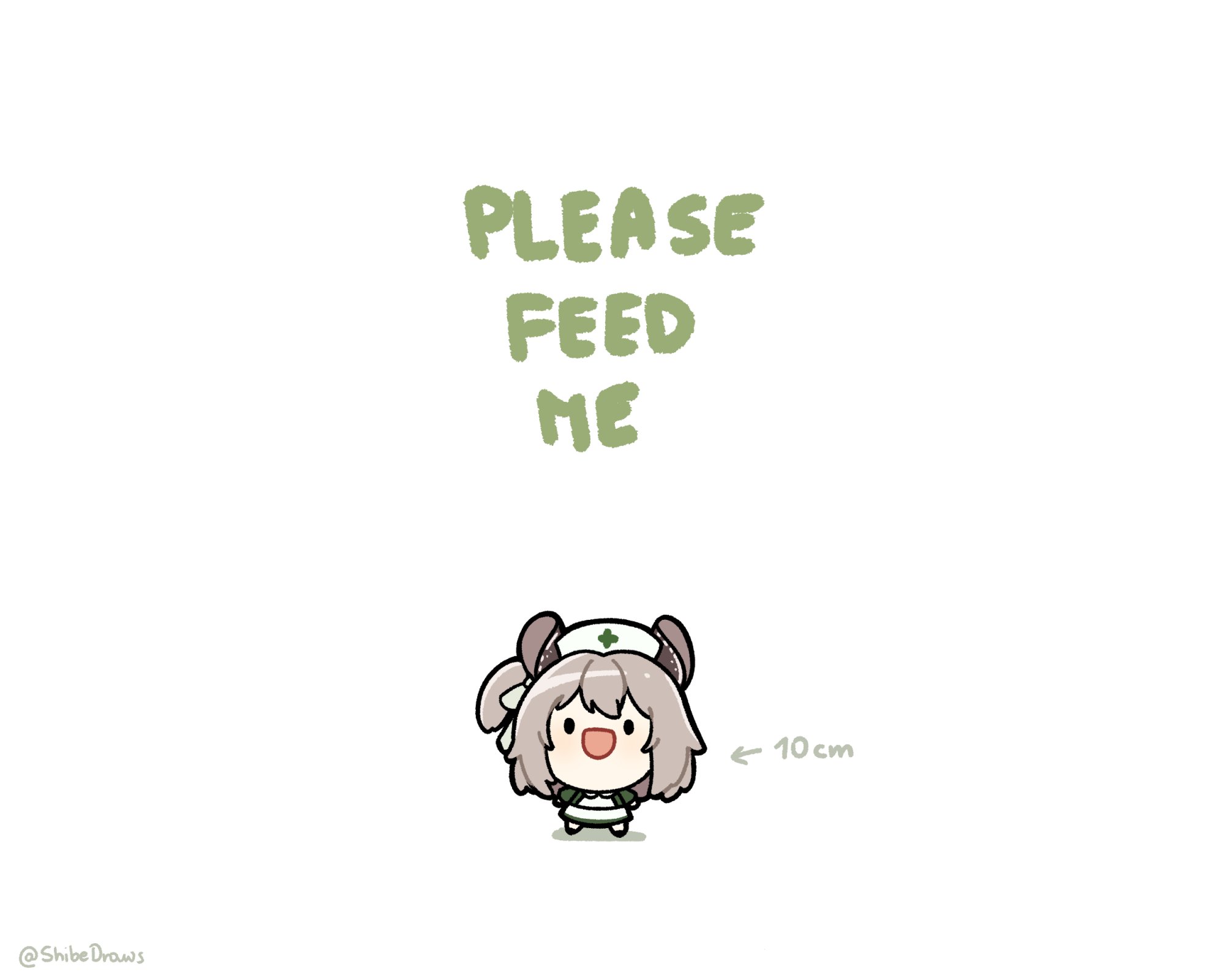 @Shibe Draws PLEASE FEED ME 10cm