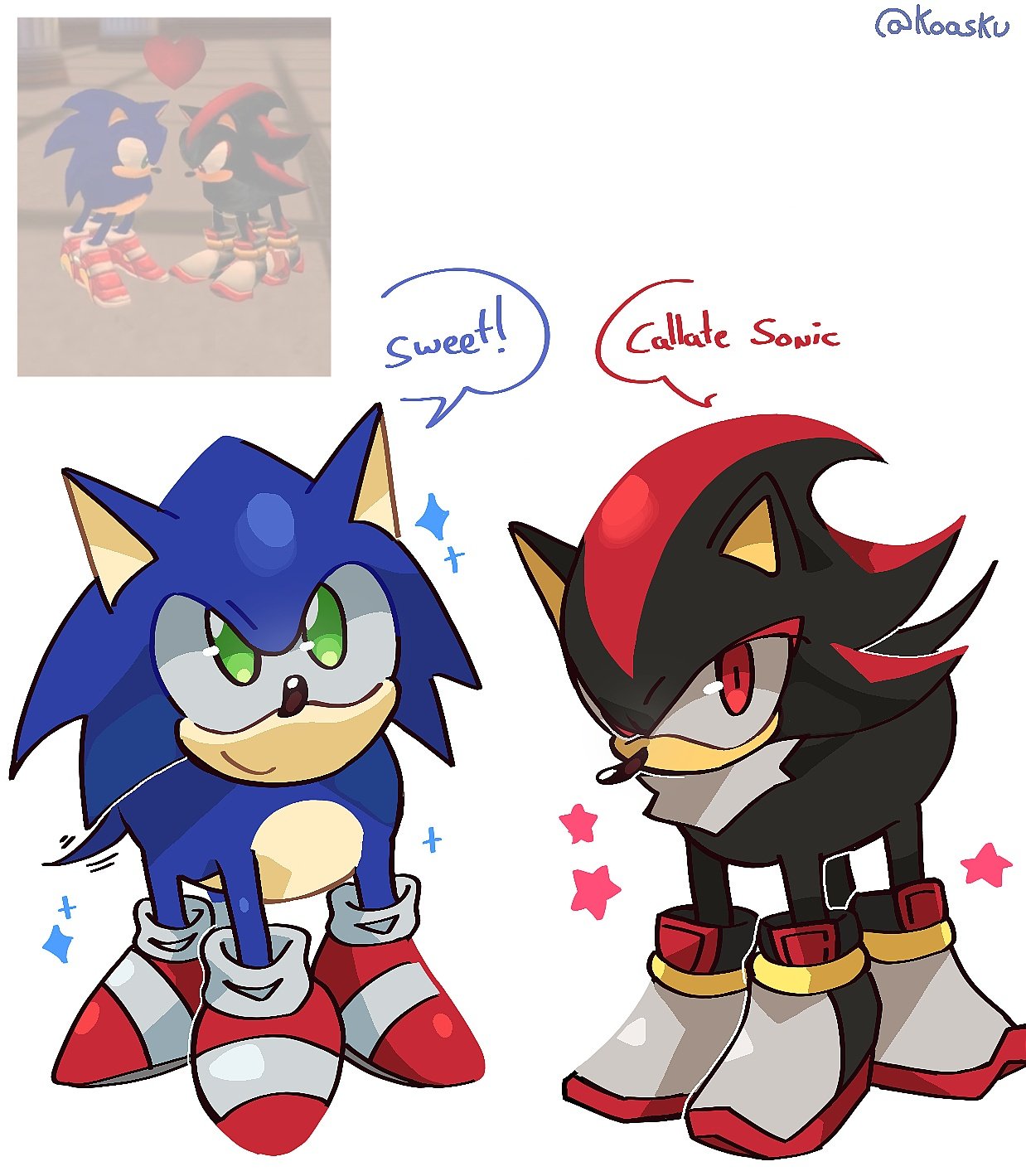 Sweet! Callate Sonic @Koasku