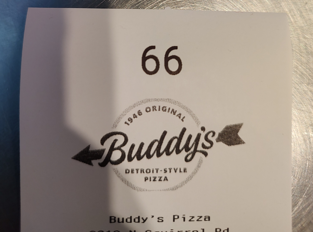 1946 66 ORIGINAL Buddy's DETROIT-STVLE PIZZA Buddy's Pizza Dd