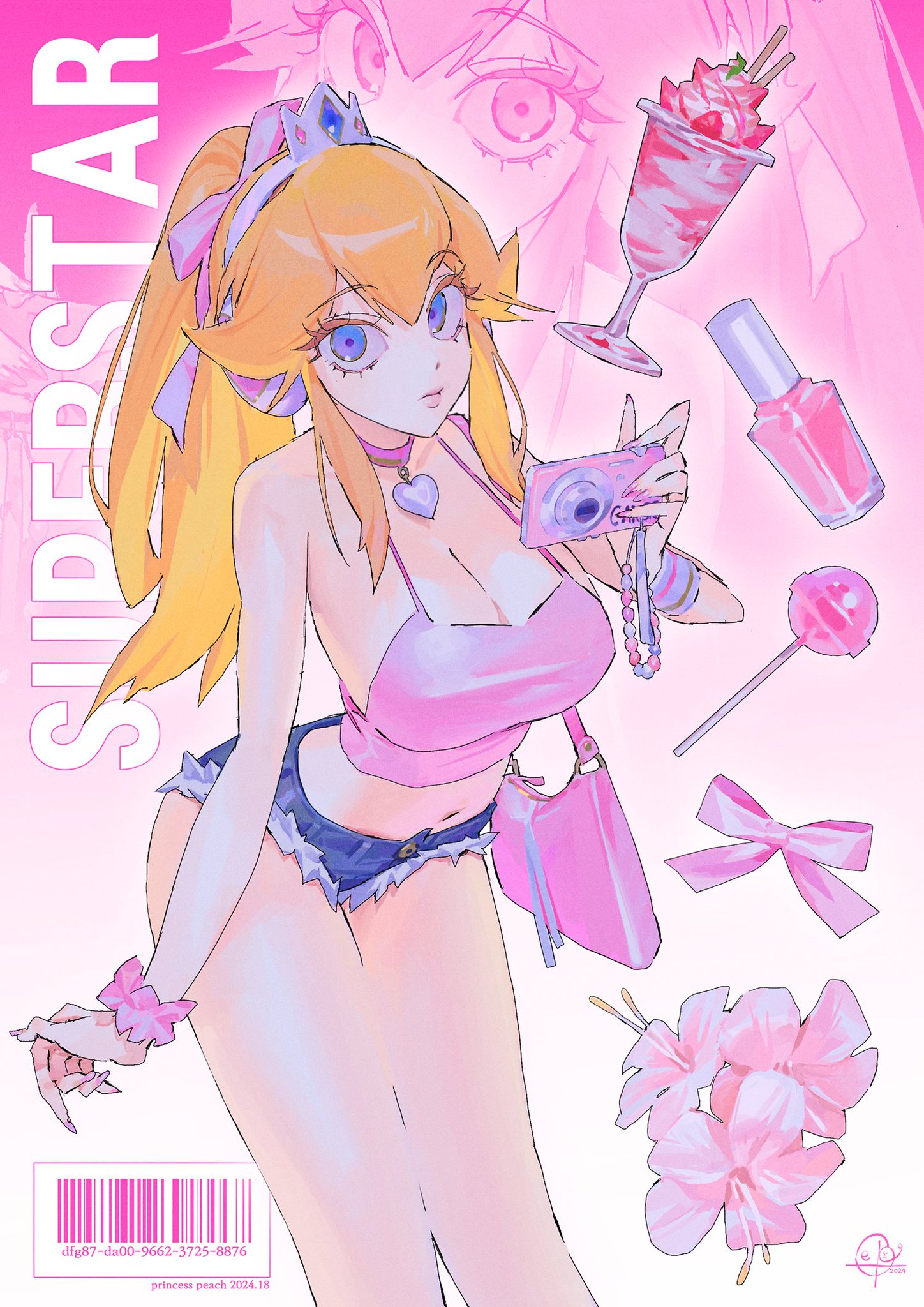 SUPERSTAR dfg87-da00-9662-3725-8876 princess peach 2024.18 Comput 2024