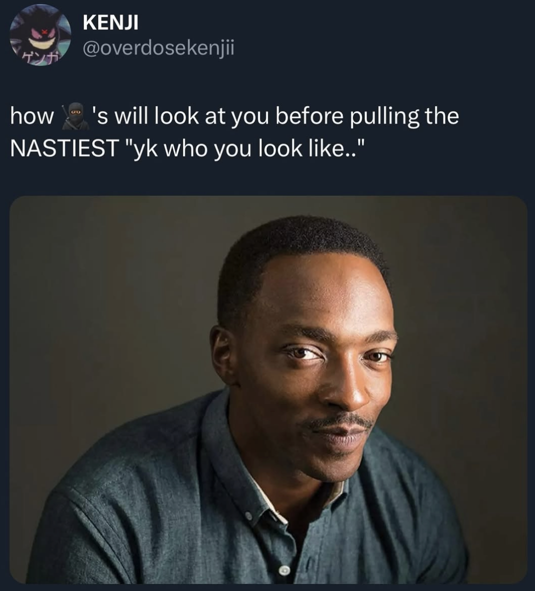 November 28th 2024 Post By overdosekenjii Anthony Mackie Doing The
