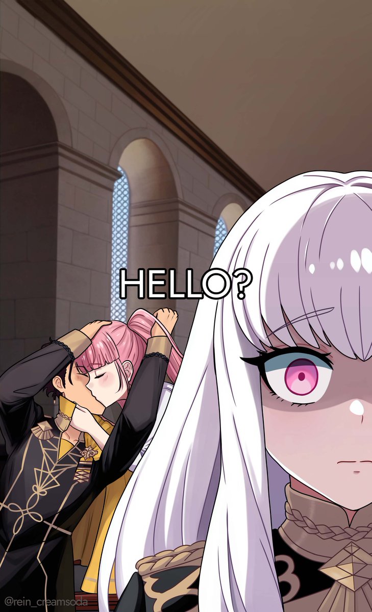 Lysithea is starting to wonder if Claude and Hilda are doing this to annoy her
!https://pbs.twimg.com/media/GldCdBuWkAAOWFL?format=jpg&name=large!