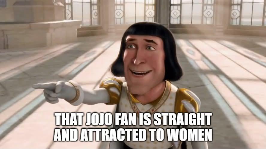 THAT JOJO FAN IS STRAIGHT AND ATTRACTED TO WOMEN