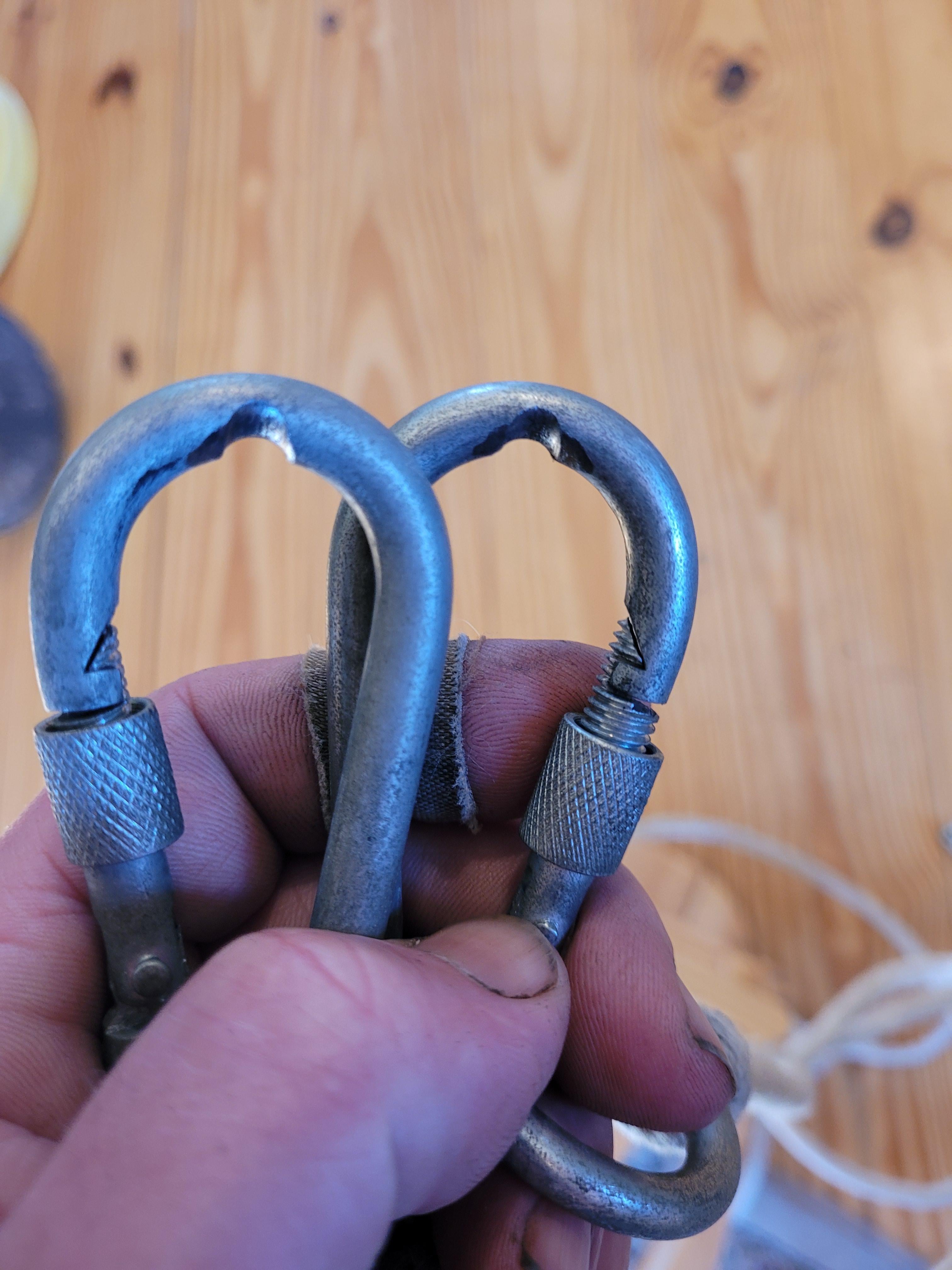 These were hooks for a swing set