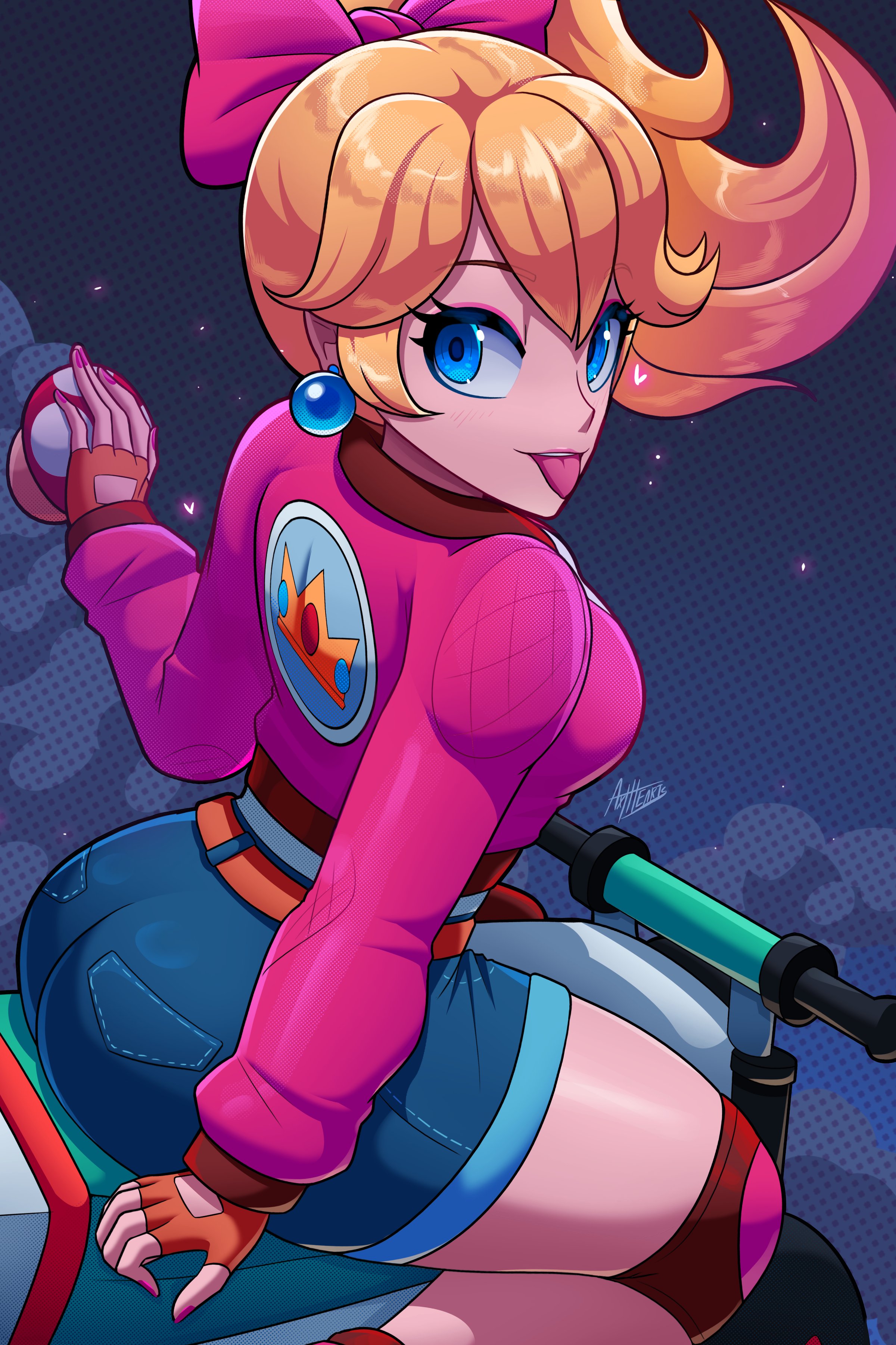 Touring Peach 🏍️👑✨