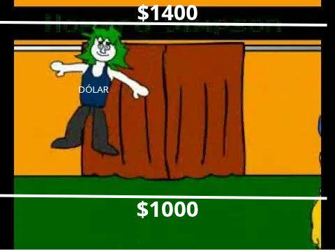 The government has announced that the dollar will have a value determined by an exchange band between 1000 and 1400 ARS.