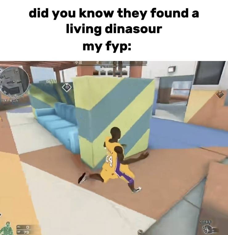 A "meme":https://knowyourmeme.com/memes/memes from a "TikTok":https://knowyourmeme.com/memes/sites/tiktok "slideshow":https://knowyourmeme.com/memes/sites/tiktok-photo-slideshows-photo-mode about the "Kobe vs. Demons" "_Crossfire_":https://knowyourmeme.com/memes/subcultures/crossfire-2007-video-game game mode.