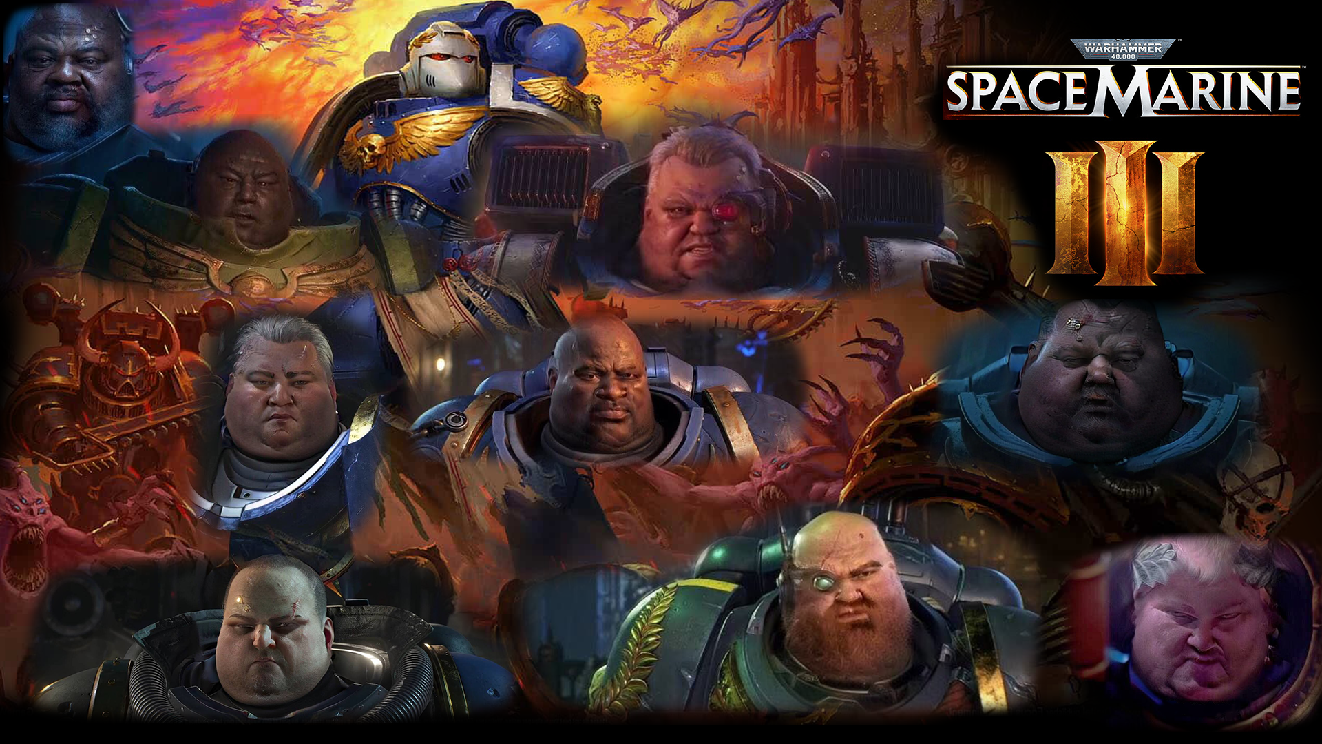 WARHAMMER 40.000 SPACE MARINE