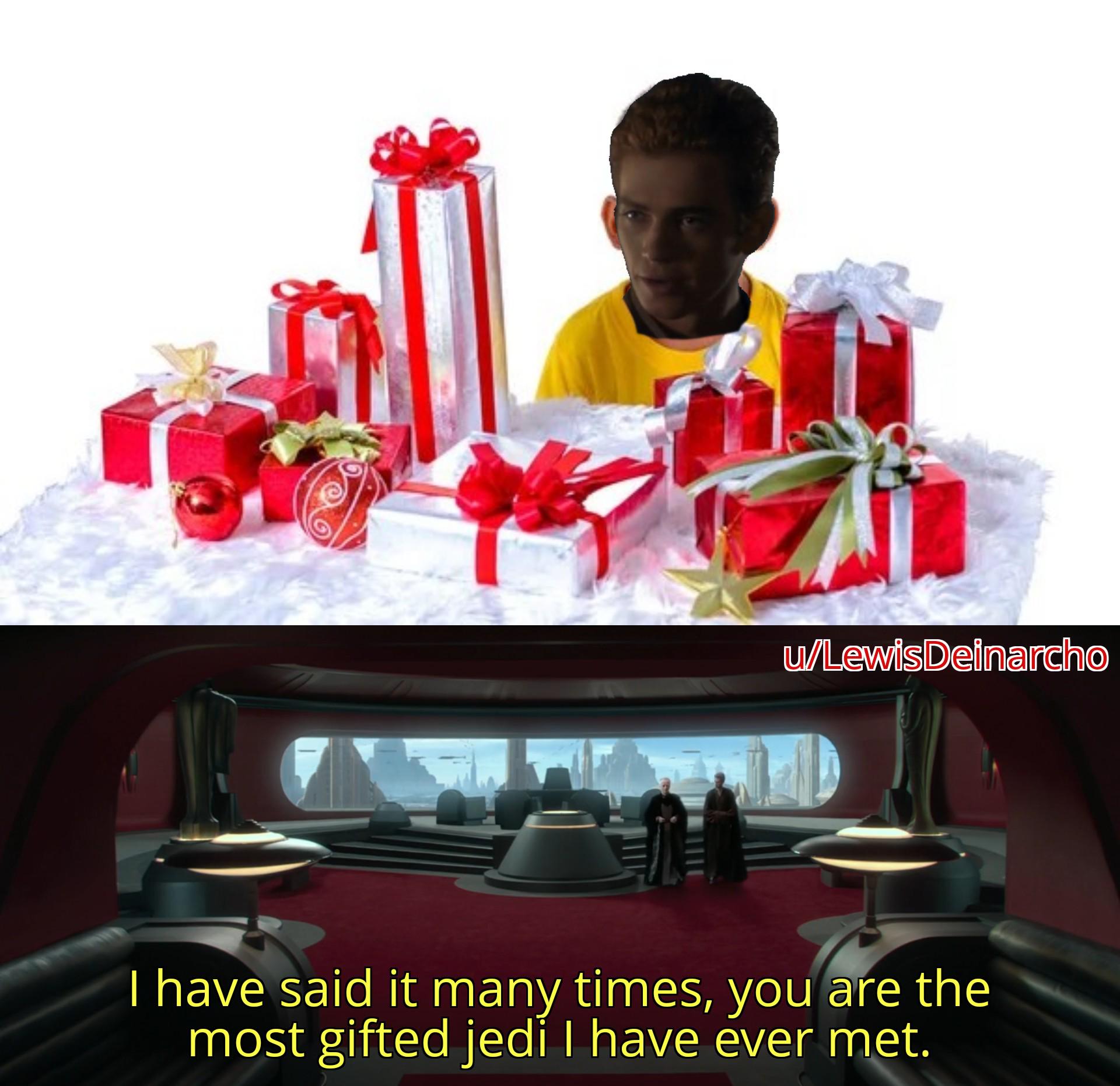 u/LewisDeinarcho I have said it many times, you are the most gifted jedi I have ever met.