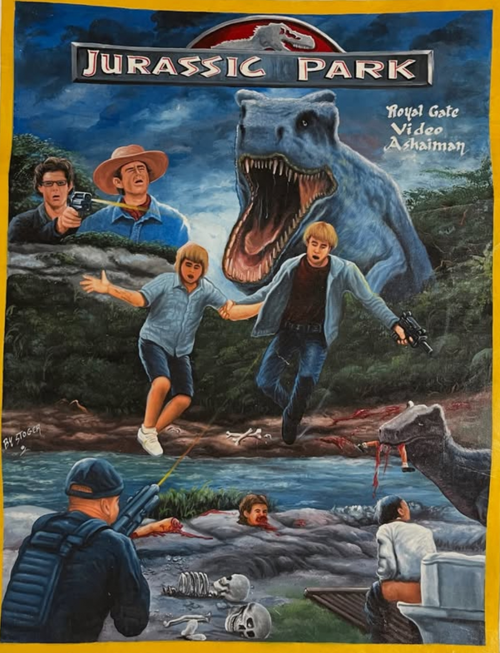 Ghana Jurassic Park Poster | Jurassic Park | Know Your Meme