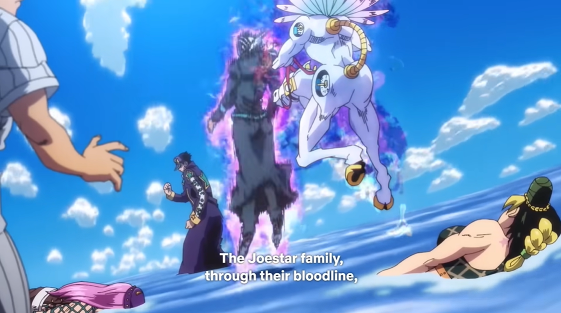 The Joestar family, through their bloodline,