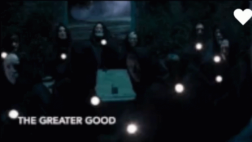 THE GREATER GOOD