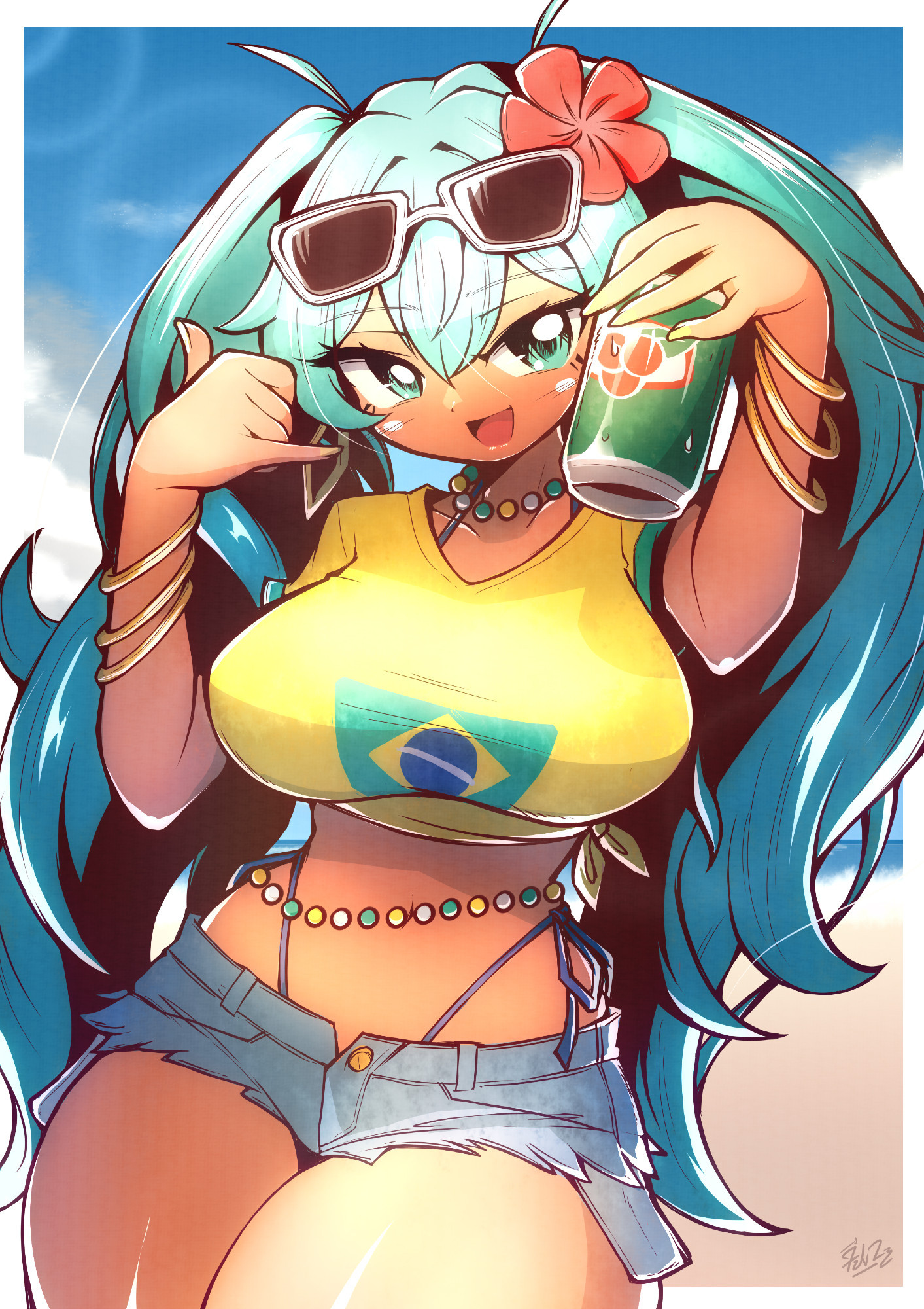 Brazilian Miku 🟨🟩🟦