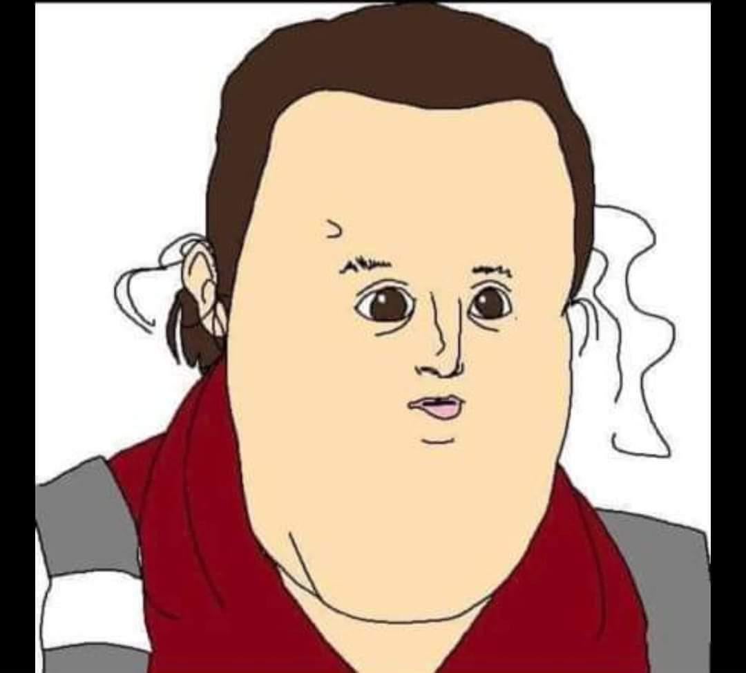 A drawing of Bella Ramsey.