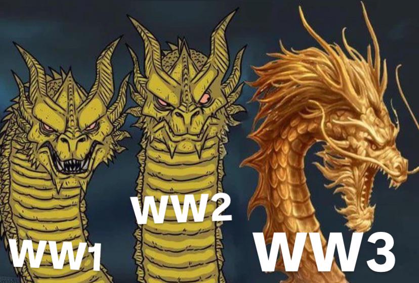 WW1 WW2 mic Arts di WW3