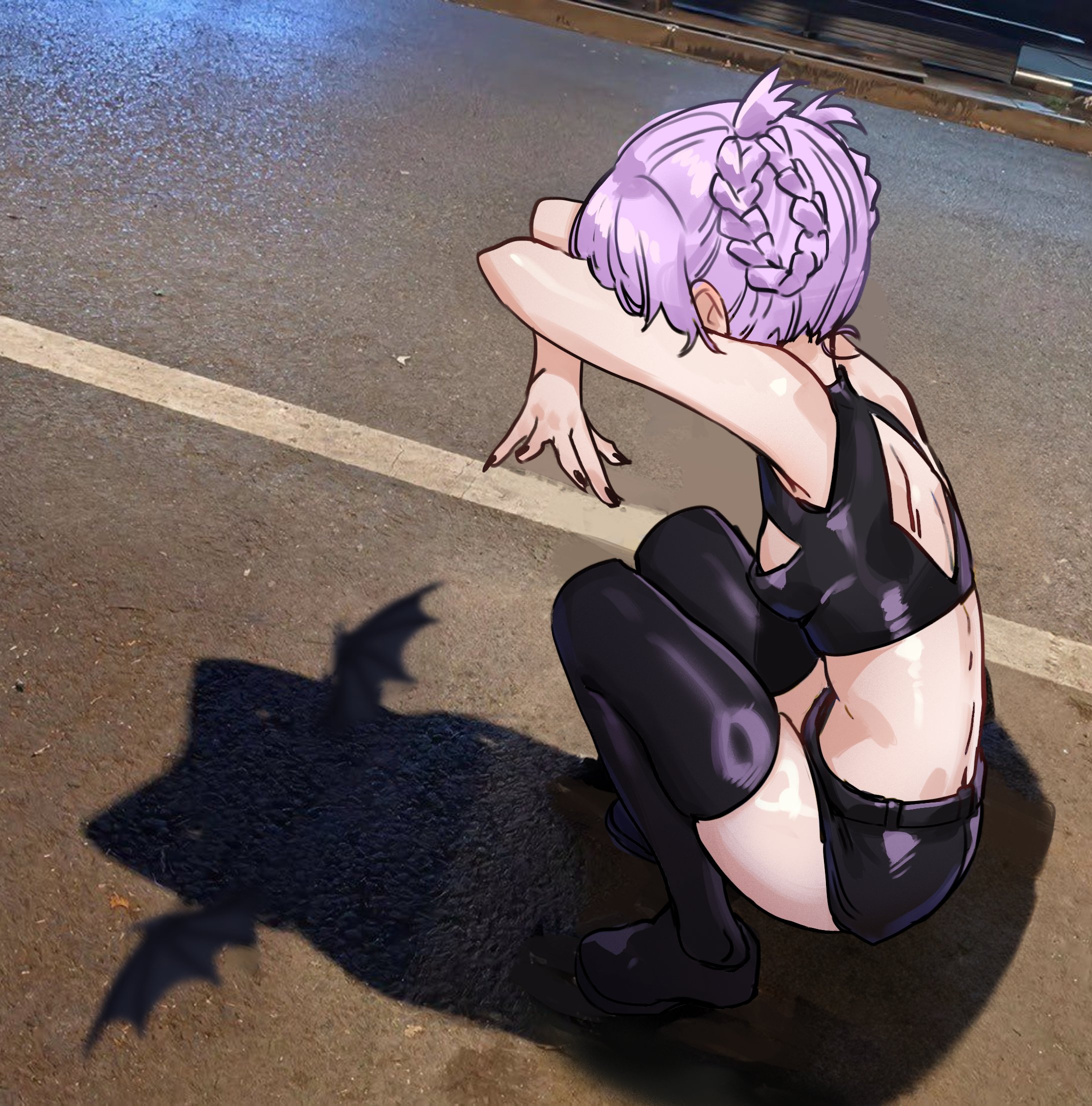 Nazuna Nanakusa Bat Shadow