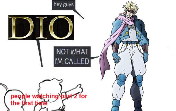 hey guys DIO NOT WHAT I'M CALLED people watching partfor the first time